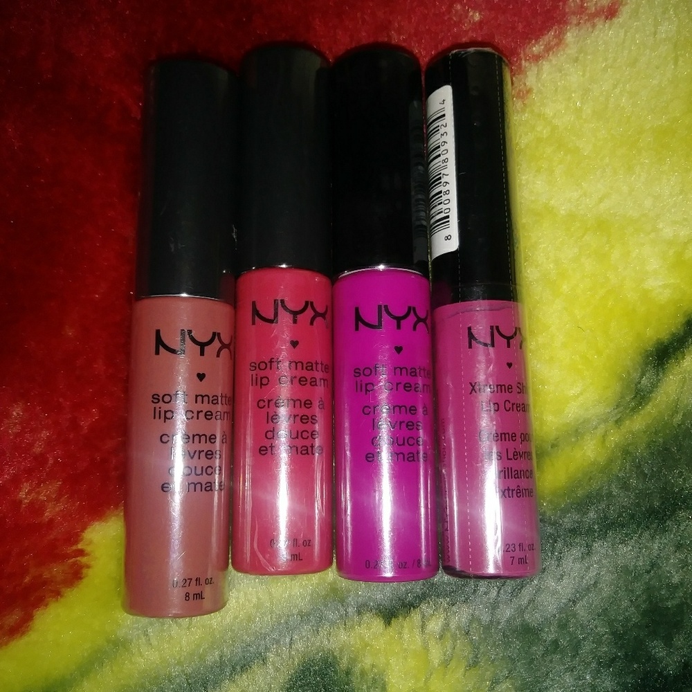 NYX lip creams